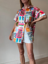 Load image into Gallery viewer, Eliya The Label - Monaco Post Card Shirt - Multi - S
