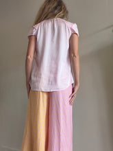 Load image into Gallery viewer, Manning Cartell - Ruffle Detail V Neck Top - Pink - 10
