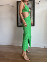 Load image into Gallery viewer, Alice McCall - Crochet Yvonne Lace Cut Out Midi dress - Green - 8 - RRP$549
