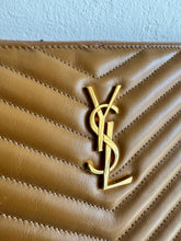 Load image into Gallery viewer, Saint Laurent - Cassandre Matelasse Clutch  - Dark Beige - S
