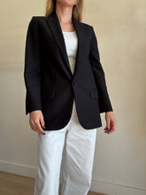 Load image into Gallery viewer, Zadig &amp; Voltaire -Single Breast  Jacket w Beaded Back - Black - S
