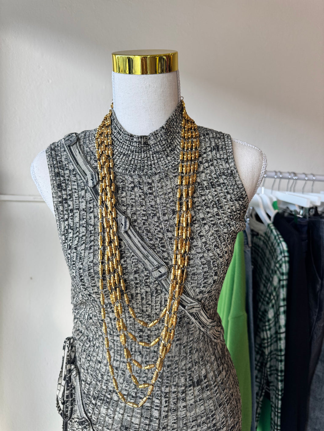 Silvia Tcherassi - Multi Strand Necklace Jewellery - Gold - M - RRP $734