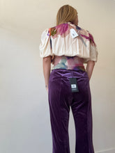 Load image into Gallery viewer, Husk - Watercolour Abstract Print Top w Gathered Waist - Multi - 8
