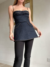 Load image into Gallery viewer, Jonathan Simkhai - Denim bustier top - Size 2 (6) -RRP $669
