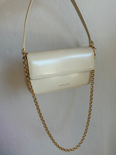 Load image into Gallery viewer, Dylan Kain - Baguette  Bag  on Chain - Ivory - S
