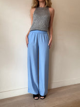 Load image into Gallery viewer, Viktoria &amp; Woods - Pilot Wide Leg Pants - Blue - 0
