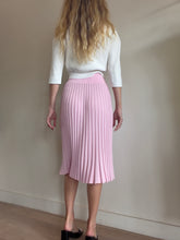 Load image into Gallery viewer, Scanlan Theodore - Ribbed Knit Midi Skirt - Pink - S
