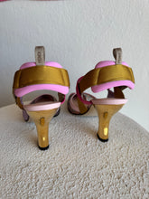 Load image into Gallery viewer, Fendi - Mesh Colibri Slingback Pumps Heels - Pink - 38 - new w box - RRP$1650
