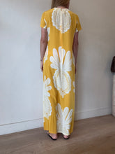 Load image into Gallery viewer, La Double J - Silk Swing Pineapple Print Maxi Dress - Yellow - M - RRP$1105

