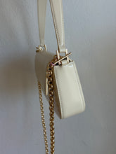 Load image into Gallery viewer, Dylan Kain - Baguette  Bag  on Chain - Ivory - S
