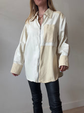 Load image into Gallery viewer, Edit - Light Denim Schacket - Cream - 38
