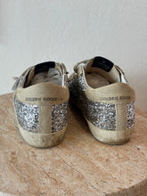 Load image into Gallery viewer, Golden Goose - Old School Glitter Sneaker - Silver - 38 - RRP$820

