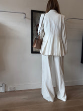 Load image into Gallery viewer, Bec &amp; Bridge - Pants Suit - Ivory - 8/ pants 10
