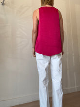 Load image into Gallery viewer, Camilla and Marc - Bilbao Scoop neck Tank Top - Hot Pink - 10
