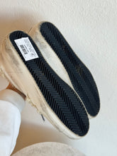 Load image into Gallery viewer, Golden Goose - Superstar Shearling Sneakers w Silver Glitter Star - White - 39
