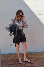 Load image into Gallery viewer, Alex Perry - Vegan Leather Shorts - Black - 6
