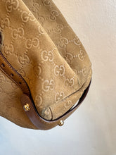 Load image into Gallery viewer, Gucci - Suede Pelham Hobo Bag - Suede Tan - M
