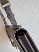 Load image into Gallery viewer, Salvatore Ferragamo - Aileen Leather Shoulder Bag - Dusty Grey - S
