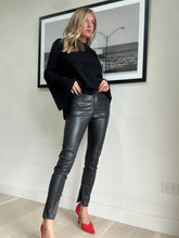 Load image into Gallery viewer, Rebecca VALLANCE- leather pants - size 8 - RRP $1,199
