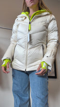 Load image into Gallery viewer, Bogner -  Callie-D Puffer - White w neon yellow - 36  - RRP$2,499
