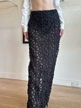 Load image into Gallery viewer, Eliya The Label - Lace Midi Skirt - Black - M - bnwt
