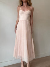 Load image into Gallery viewer, Sandro - Roxette Bustier Midi Dress - Apricot - S

