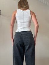 Load image into Gallery viewer, Chosen by Tuchuzy - Knot Detail Ribbed Tank - White - S
