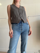 Load image into Gallery viewer, Viktoria &amp; Woods - Stummer Vest - Charcoal - 2 - NWT - RRP $390
