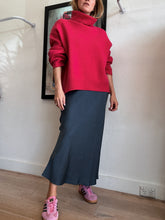 Load image into Gallery viewer, Raey - Oversize Marino Wool turtle neck Jumper - Pink - XS/S
