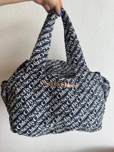Load image into Gallery viewer, See by Chloe - Logo Print tote Bags - Navy - L
