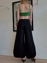 Load image into Gallery viewer, Chanel - Coated Cotton Pants - Black - 38 - bnwt
