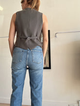 Load image into Gallery viewer, Viktoria &amp; Woods - Stummer Vest - Charcoal - 2 - NWT - RRP $390
