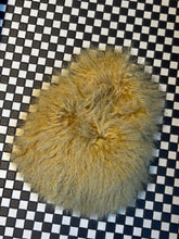 Load image into Gallery viewer, Nowhere Nation - Mongolian Fur Bag - Butter Yellow - S
