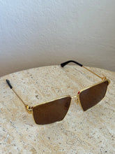 Load image into Gallery viewer, Bottega Veneta - Pilot Navigator Sunglasses - Gold - O/S - RRP $675
