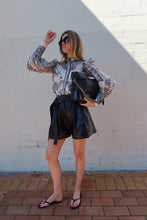 Load image into Gallery viewer, Alex Perry - Vegan Leather Shorts - Black - 6

