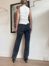 Load image into Gallery viewer, Toteme - Ribbed Asymmetrical Top - Ivory - XXS - RRP$670
