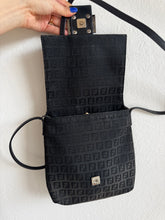Load image into Gallery viewer, Fendi - Zucchino Crossbody Bag - Black - S
