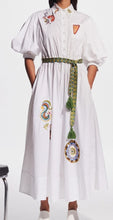 Load image into Gallery viewer, Alemais - Strike Embroidered Midi dress - White - 14 - RRP$895
