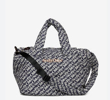 Load image into Gallery viewer, See by Chloe - Logo Print tote Bags - Navy - L
