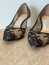 Load image into Gallery viewer, Jimmy Choo - Romy Lace Pumps - Black Lace - 38
