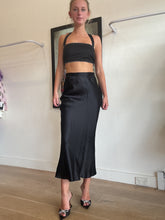 Load image into Gallery viewer, Christopher Esber - Satin Skirt - Black - 6
