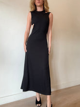 Load image into Gallery viewer, Christopher Esber - Rib Knit Jersey Cut Out Maxi Dress - Black - 6
