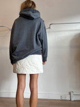 Load image into Gallery viewer, Stella McCartney - Logo Floral Hoodie - Dark Grey - 38
