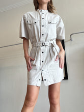Load image into Gallery viewer, Isabel ETOILE Marant - Military Shirt Mini dress - Grey - 38
