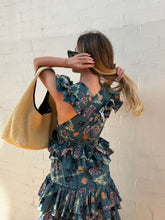 Load image into Gallery viewer, Ulla Johnson - Aurore Tiered Dress - Green - 2US - RRP$695
