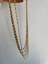 Load image into Gallery viewer, Silvia Tcherassi - Multi Strand Necklace Jewellery - Gold - M - RRP $734
