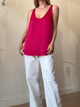 Load image into Gallery viewer, Camilla and Marc - Bilbao Scoop neck Tank Top - Hot Pink - 10

