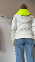 Load image into Gallery viewer, Bogner -  Callie-D Puffer - White w neon yellow - 36  - RRP$2,499
