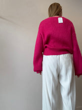 Load image into Gallery viewer, Aje - Logo Knit Jumper - Hot Pink - Small
