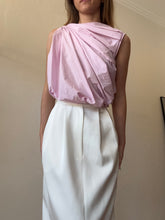 Load image into Gallery viewer, Bianca Spender - Tumbler Gathered Top - Pink - 0 - RRP$445
